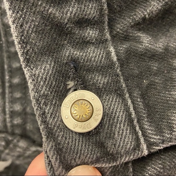 Vintage SkyDyed Denim Black Relaxed Fit Jeans - Picture 8 of 12